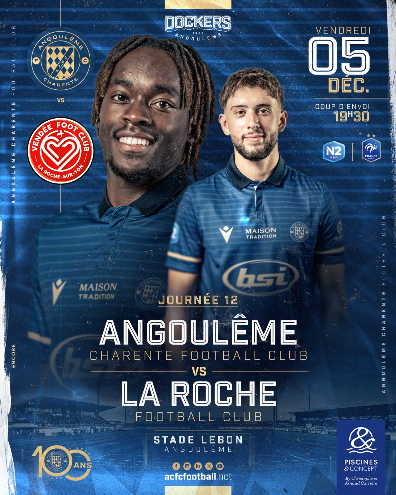 Affiche J12 La roche