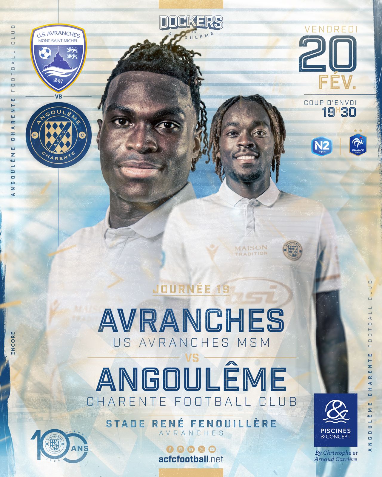 Affiche J19 Avranches
